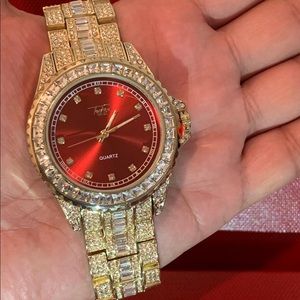 Brand New with Original Box Mens Gold Plated Watch